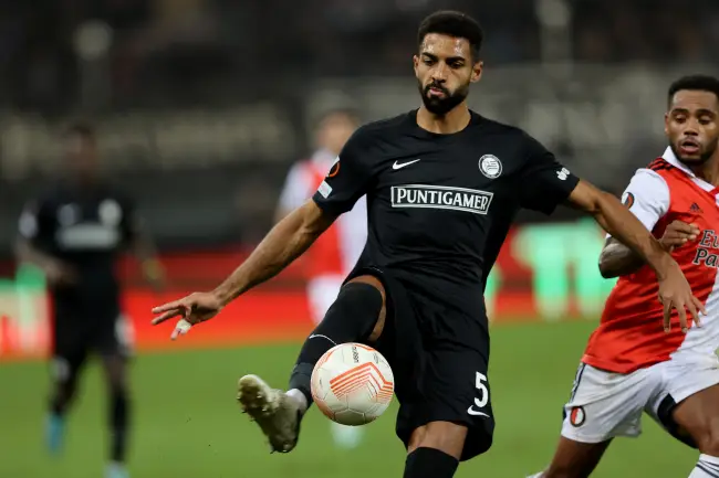 Gregory Wüthrich Sturm Graz vs Feyenoord