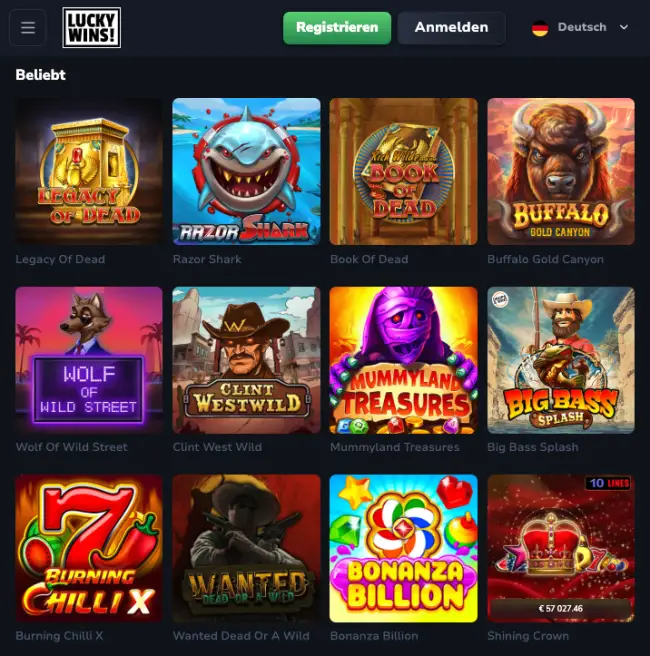 Luckywins Casino