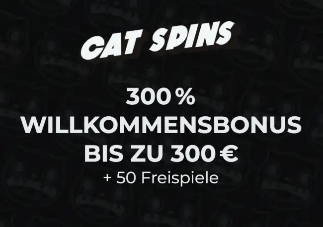 Catspins Casino Willkommensbonus