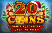 20 Coins Santa's Jackpots Logo
