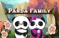 Panda Family Logo