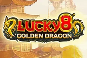 Lucky 8 Golden Dragon Logo