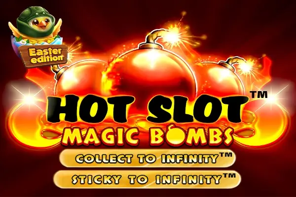 Hot Slot Magic Bombs: Easter Edition Logo