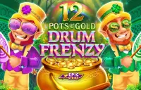 12 Pots of Gold: Drum Frenzy Logo