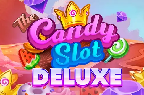 The Candy Slot Deluxe Logo