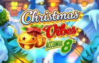 Christmas Vibes Accumul8  Logo