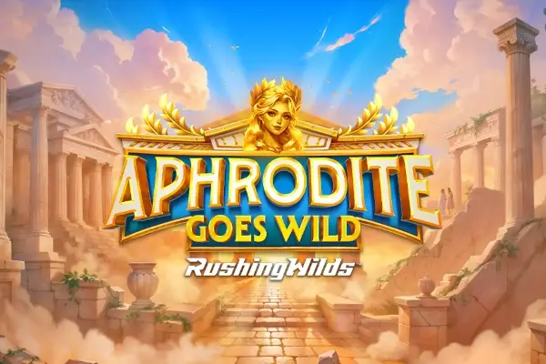 Aphrodite Goes Wild RushingWilds Logo