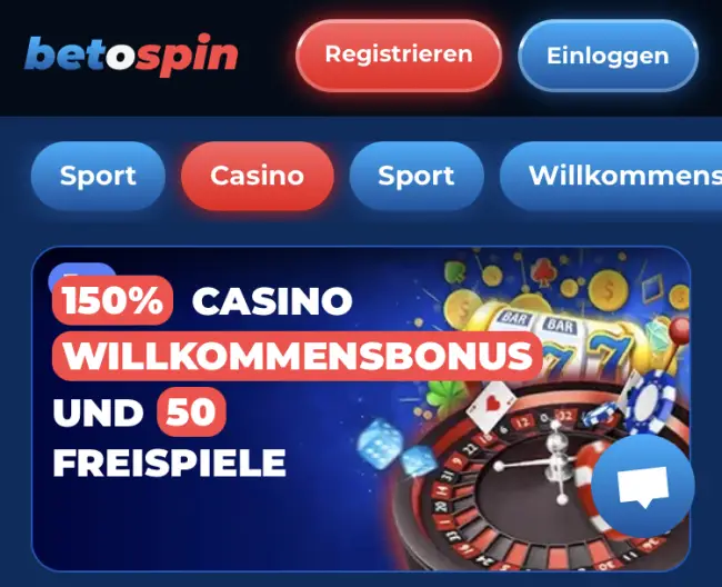 Betospin Casino Test