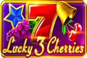 Lucky 3 Cherries Logo