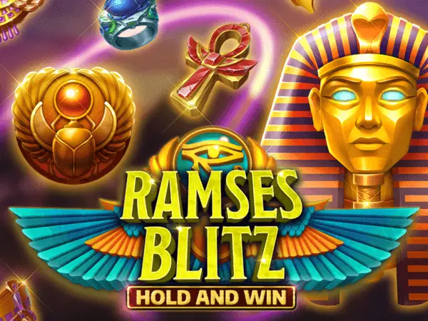 Ramses Blitz Hold and Win Logo