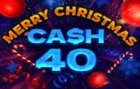 Cash 40 Christmas Logo