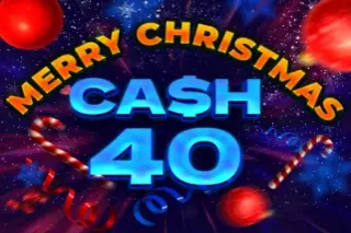 Cash 40 Christmas Logo