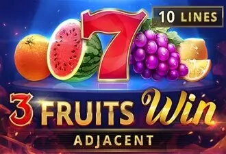3 Fruits Win: 10 Lines Logo