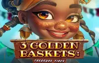 3 Golden Baskets: Treasure Tides Logo