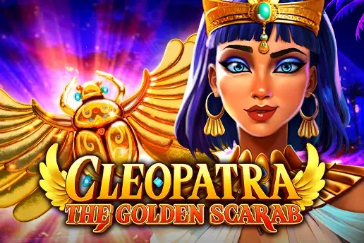 Cleopatra The Golden Scarab Logo