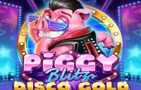 Piggy Blitz Disco Gold Logo