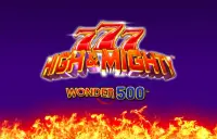 777 High & Mighty Wonder 500 Logo
