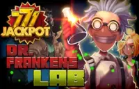 Dr. Franken's Lab 777Jackpot Logo