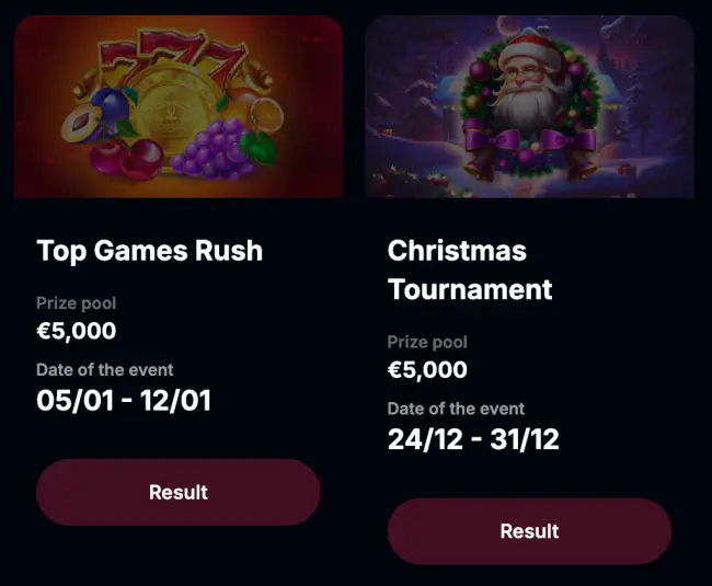 Yep Casino Tournaments