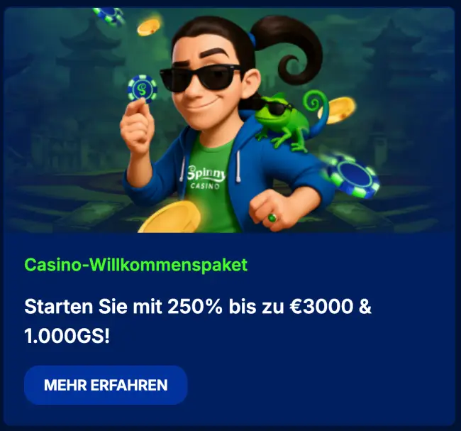 Spinny Casino Bonus