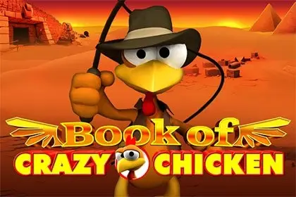 Book of Crazy Chicken Logo