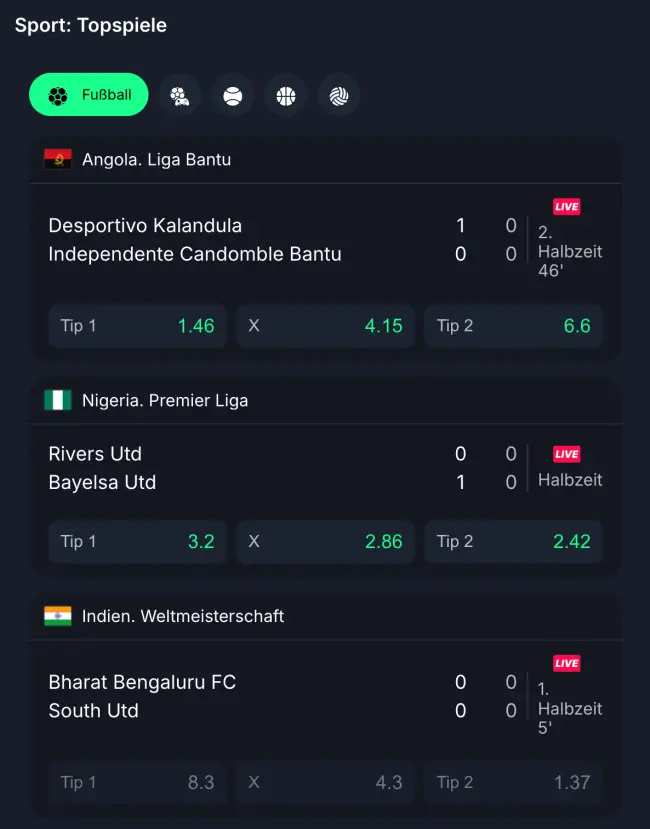 Beef Sportwetten Test