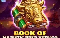 Book Of Majestic Wild Buffalo Logo