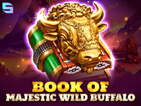 Book Of Majestic Wild Buffalo Logo
