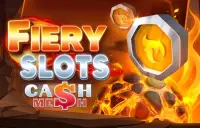 Fiery Slots Cash Mesh Logo