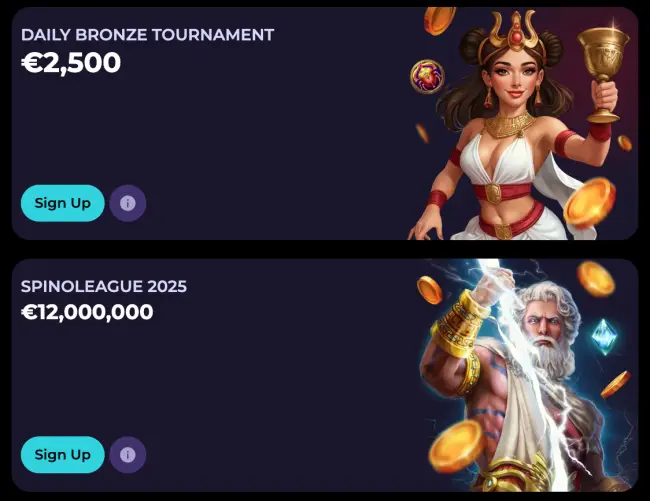 Highflybet Casino Tournaments