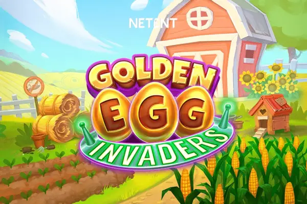 Golden Egg Invaders Logo