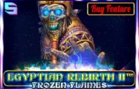 Egyptian Rebirth II Frozen Flames Logo