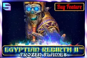 Egyptian Rebirth II Frozen Flames Logo