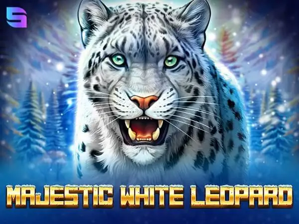 Majestic White Leopard Logo