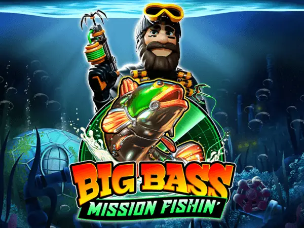 Big Bass Mission Fishin' Logo