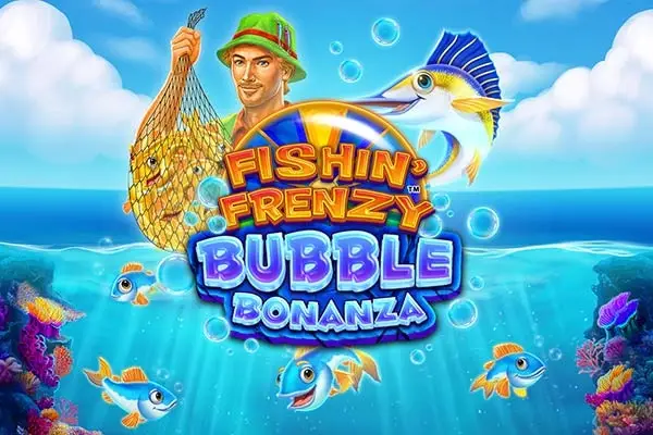 Fishin' Frenzy Bubble Bonanza Logo