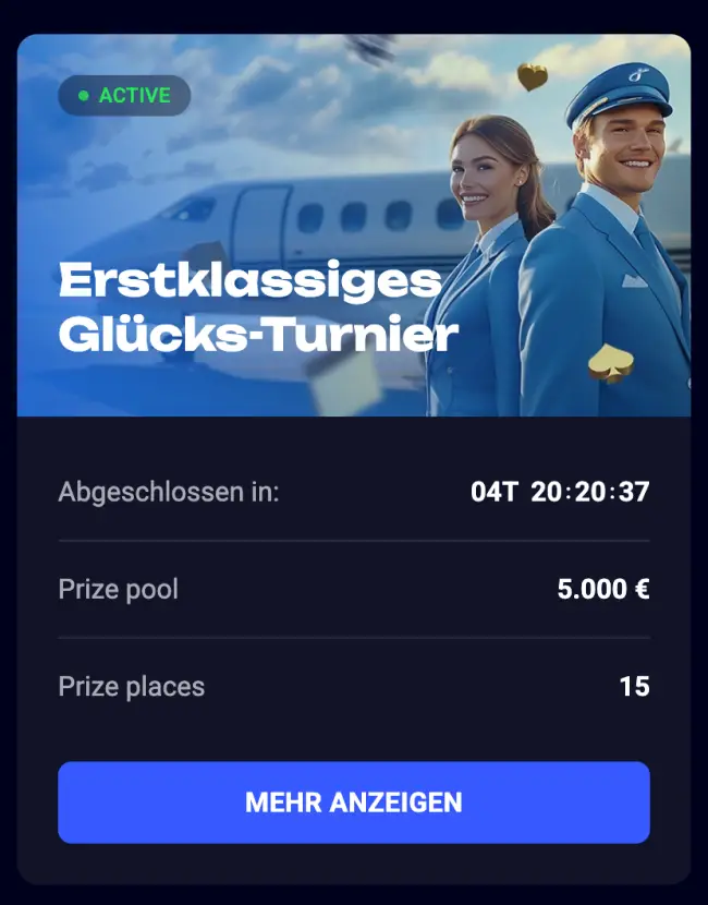 Jet4bet Casino Turniere