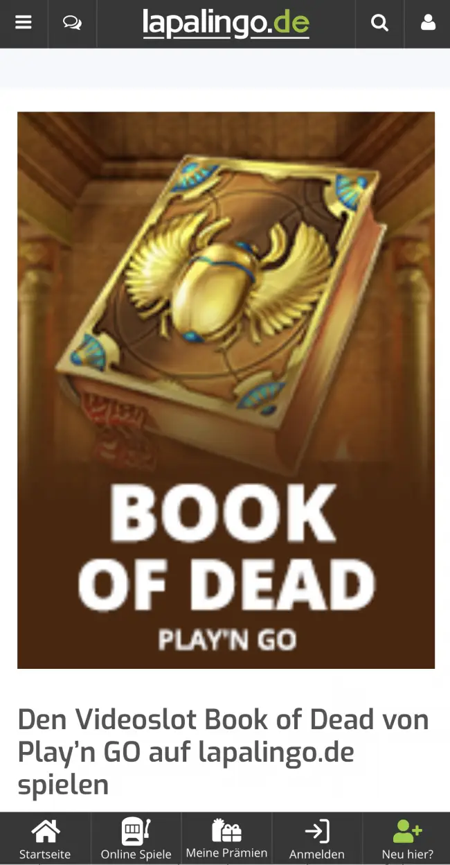 lapalingo-de-book-of-dead