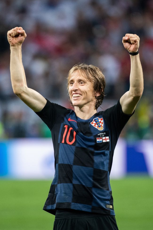 Kapitän Modric Kroatien