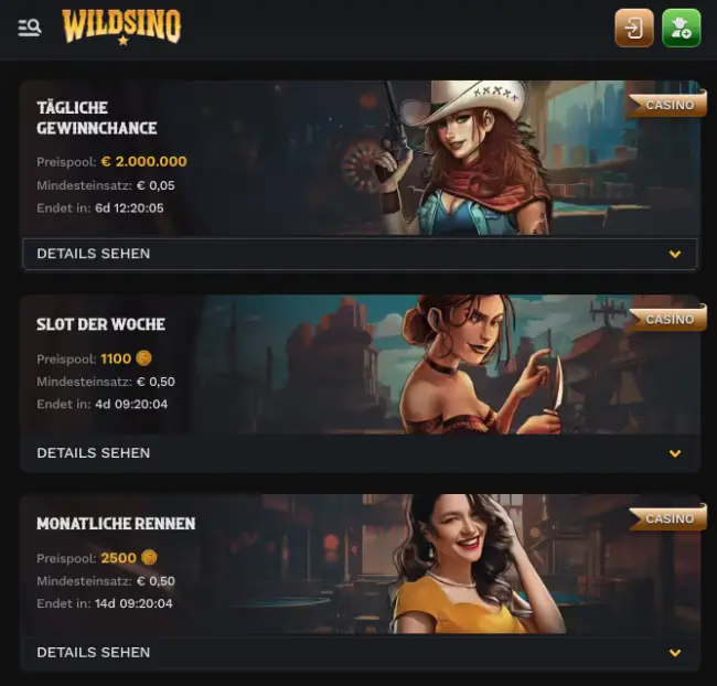 Wildsino Casino Test