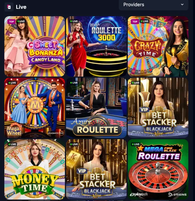 betsio.com Casino Live Casino