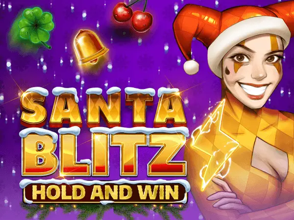 Santa Blitz Hold and Win Logo