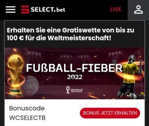 Selectbet Gratiswette WM 2022