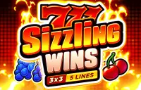 777 Sizzling Wins: 5 lines Logo