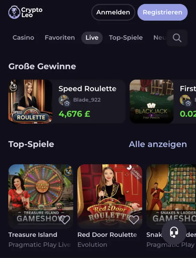 Cryptoleo Casino Test