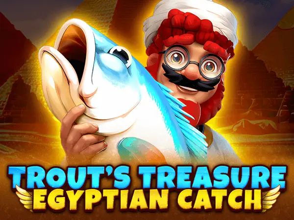 Trout's Treasure - Egyptian Catch Logo