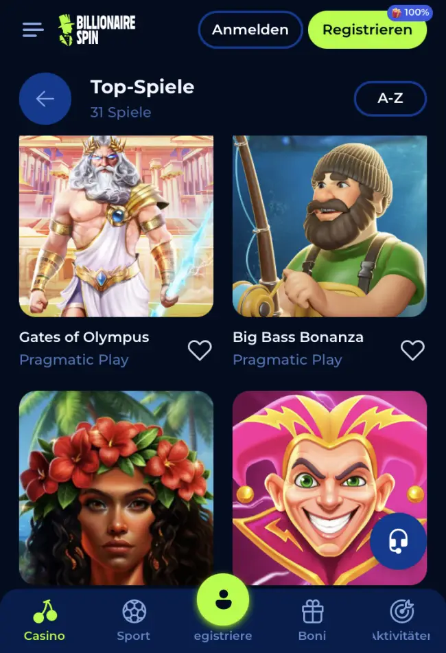 Billionairespin Casino