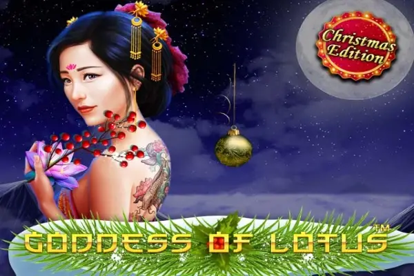 Goddess of Lotus Christmas Edition Logo