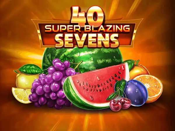 40 Super Blazing Sevens Logo
