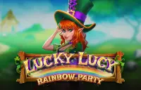 Lucky Lucy Rainbow Party Logo